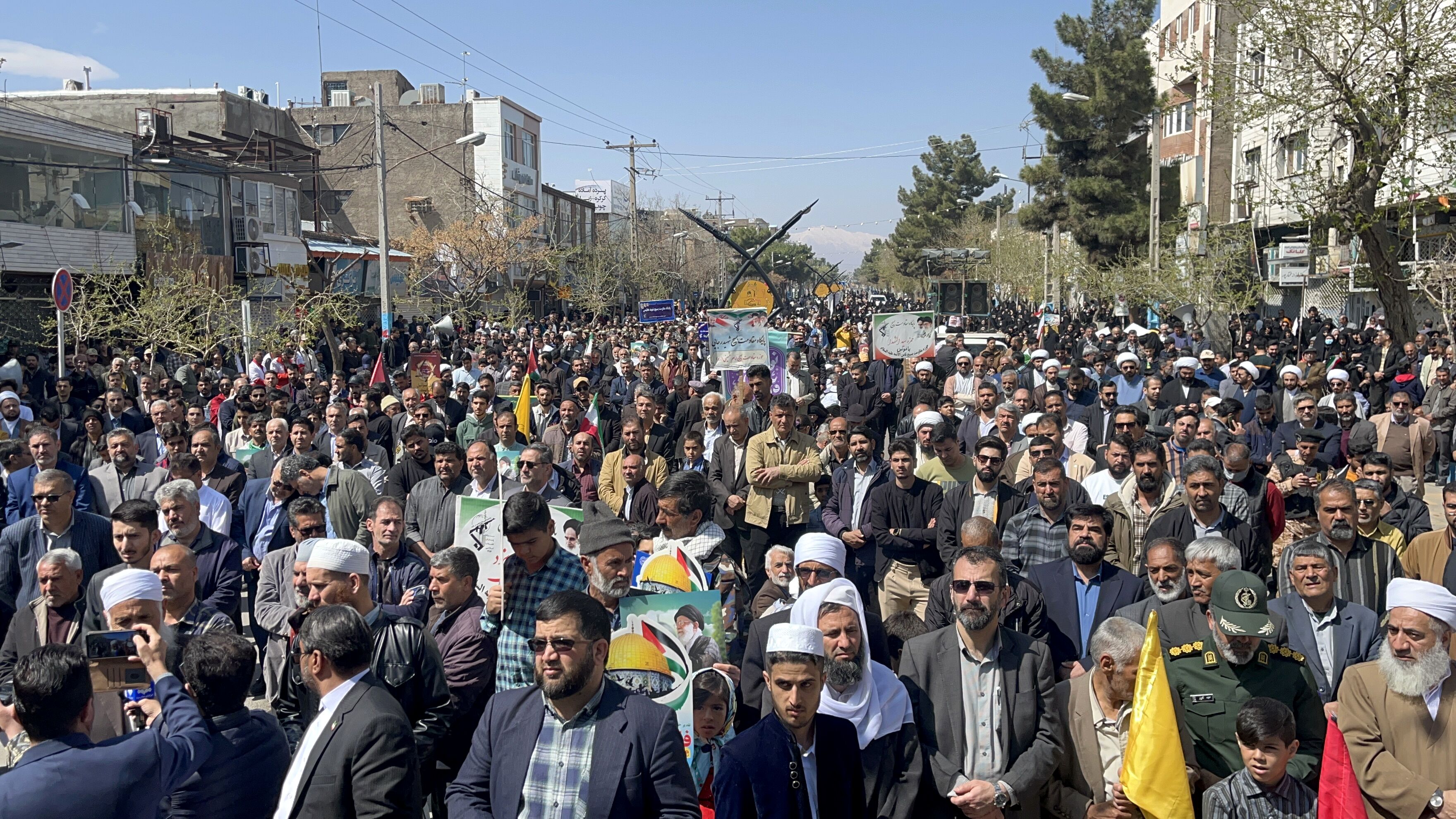 راهپیمایی روز قدس تربت جام