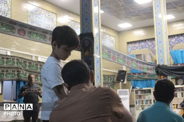 عزاداری دهه دوم محرم الحرام در مسجد جامع رودهن