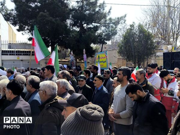 راهپیمایی قدس شهرستان مانه 