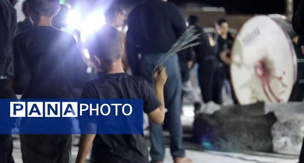 رئیس اداره اوقاف کاشمر میهمان عزاداران تکیه فاطمه زهرا (س) روستای قوچ پلنگ