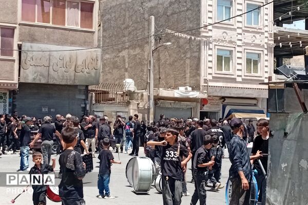 مراسم عزاداری ظهر عاشورا در شهر صباشهر