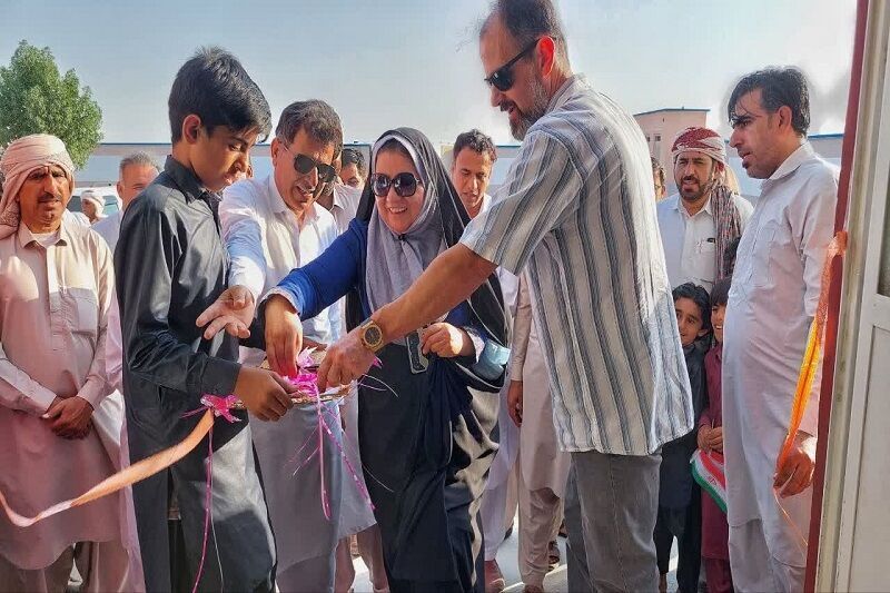 یک مدرسه روستایی خیّرساز در شهرستان زرآباد افتتاح شد