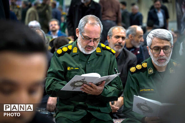 جلوه هایی از مراسم بزرگداشت سیدالشهدای نیروهای مسلح در قم