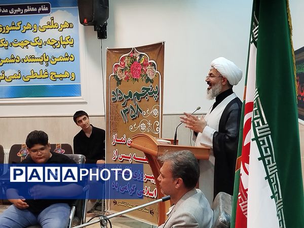 مراسم نشست کمیته دانش آموزی ستاد نماز جمعه کاشمر با امام جمعه کاشمر 