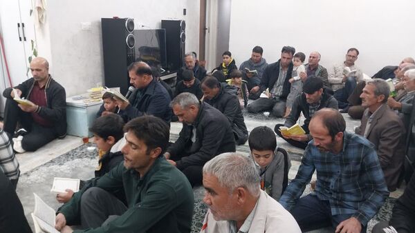 روستای فدافن میزبان هم‌نوایی دل‌ها با قرآن و عاشورا