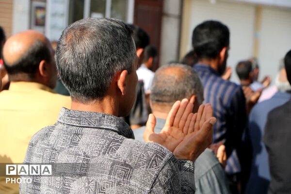 شکوه بندگی در عید قربان؛ فهرج یکپارچه غرق در نیایش شد