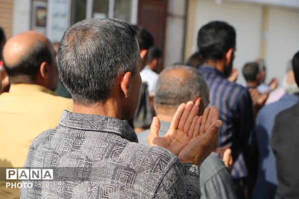 شکوه بندگی در عید قربان؛ فهرج یکپارچه غرق در نیایش شد