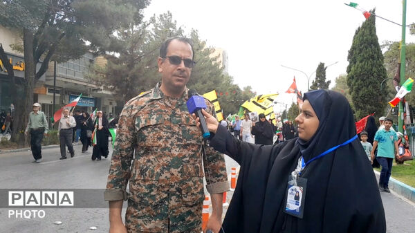 نمایش اقتدار و وفاداری مردم اصفهان در رزمایش بزرگ جانفدا