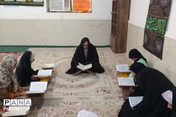 مسجد امام حسین (ع) شهرک گلشهر رودبارجنوب میزبان نوجوانان مشتاق کلام وحی 