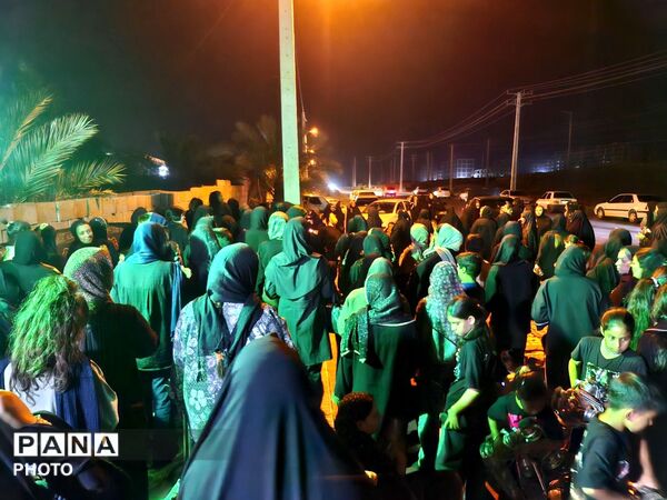 مراسم سینی‌گردانی حضرت قاسم (ع) در شب شام غریبان