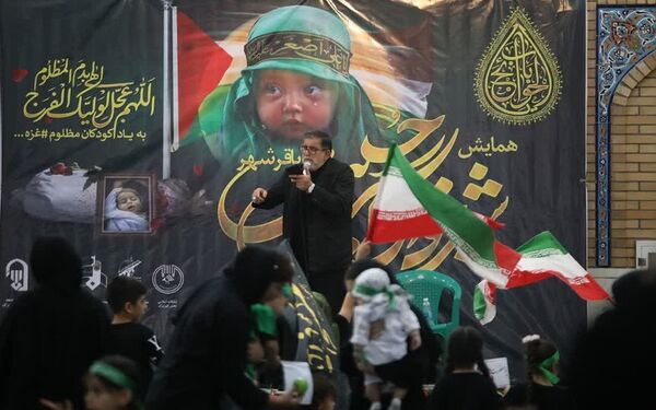 همایش شیرخوارگان حسینی باقرشهر به یاد کودکان مظلوم فلسطین