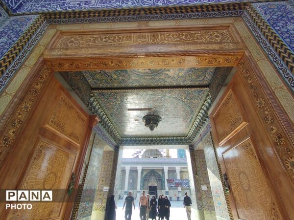 قاب های دیدنی از حرم سید محمد(ع) عموی حضرت صاحب‌الزمان(عج) در شهر بلد عراق
