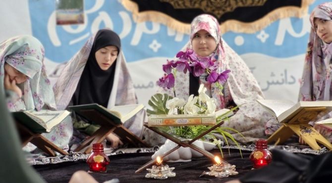 سه روز خلوت با خدا؛ روایت اعتکاف دختران نوجوان در مسجد امیرالمؤمنین(ع) ناحیه ۶