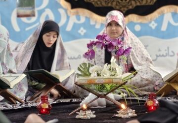 سه روز خلوت با خدا؛ روایت اعتکاف دختران نوجوان در مسجد امیرالمؤمنین(ع) ناحیه ۶