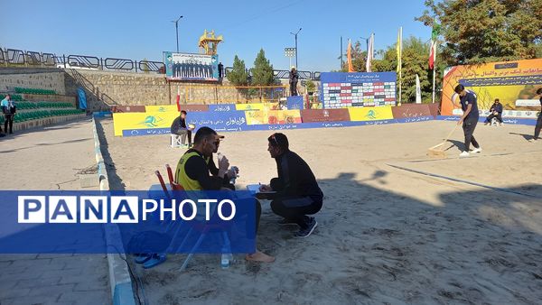 هفته دوم لیگ برتر والیبال ساحلی کشور در مراغه