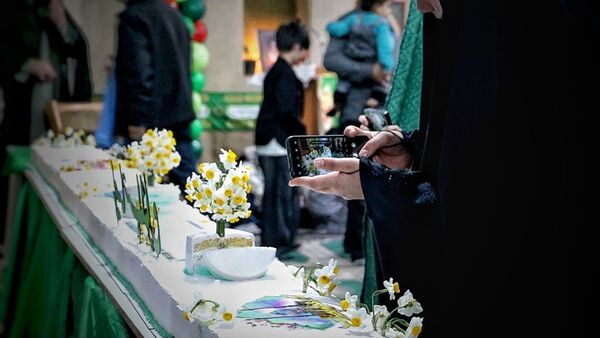 جشن باشکوه نیمه‌شعبان در امامزاده عبدالله (ع) روستای زیارت