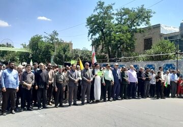 قاب پانا میزبان نظرات مردم نیشابور از حضور در راهپیمایی محکومیت حملات رژیم صهیونسیتی شد