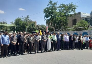 قاب پانا میزبان نظرات مردم نیشابور از حضور در راهپیمایی محکومیت حملات رژیم صهیونسیتی شد