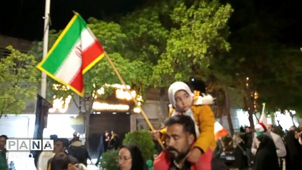 حضور پرشور کودکان و نوجوانان در قلب نیشابور 