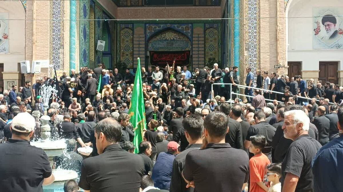 مراسم اربعین حسینی در کربلای ایران؛ باحضور پرشور زائران از سراسر کشور تا حرم مطهر حضرت سلطانعلی (ع)