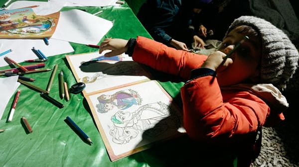 موکب  فرهنگی کودکان در شهرستان کاشمر 