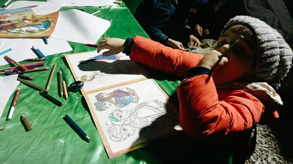 موکب  فرهنگی کودکان در شهرستان کاشمر 