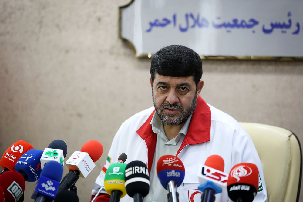 ۳۱۰۰ امدادگر در حین خدمت به شهادت رسیده‌اند