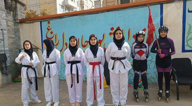 المپیاد ورزشی درون مدرسه‌ای در دبیرستان اندیشه یک اردبیل