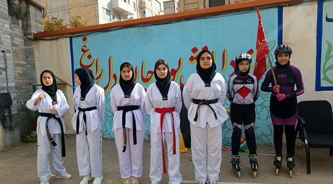 المپیاد ورزشی درون مدرسه‌ای در دبیرستان اندیشه یک اردبیل