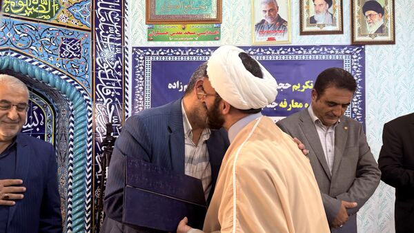 آیین تکریم و معارفه مدیر آموزش و پرورش آمل 