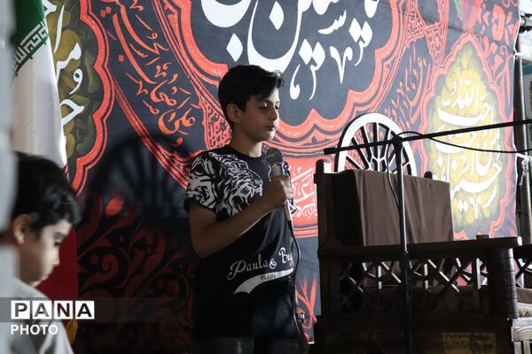 سوگواره هیئت فرهنگیان در مدرسه ایران‌تایر اسلامشهر