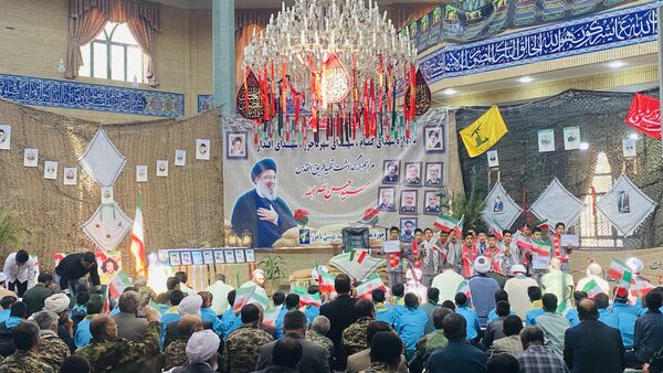 مراسم بزرگداشت شهید طریق‌القدس سید حسن نصرالله