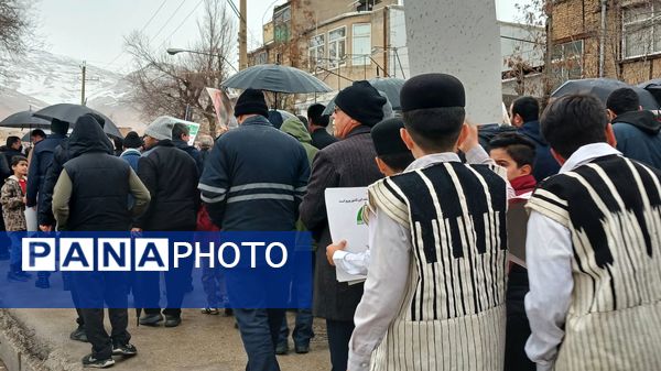 راهپیمایی ۲۲ بهمن در شهرستان فارسان