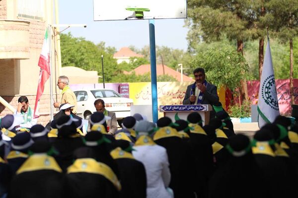 پیش اردوی ملی تشکیلات پیشتازان دختر استان کرمان
