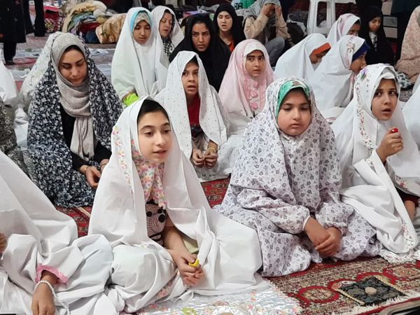 دومین روز از اعتکاف دانش‌آموزی در مسجد امام حسن شهرستان گالیکش