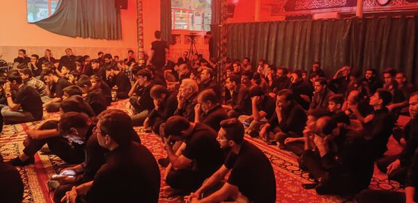 سوگواری شب چهارم محرم در مسجد امام حسین(ع) اسفراین 