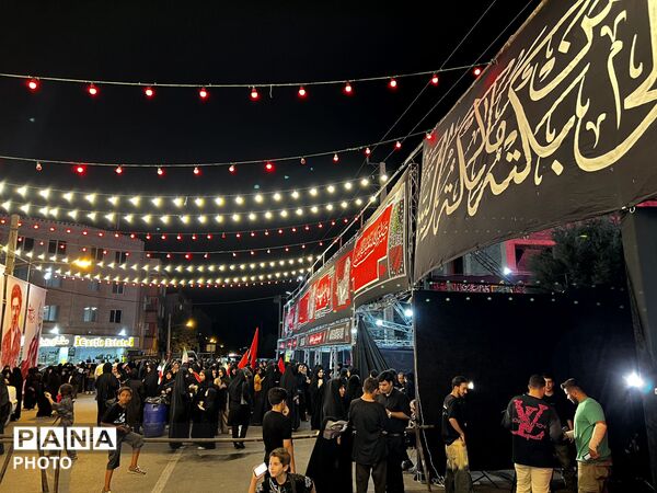 عزاداری دهه  سوم محرم در ساوجبلاغ  