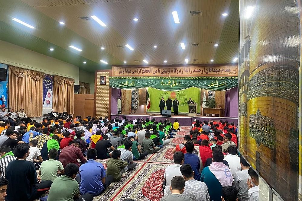 اردوی دانش‌آموزان پسر زیارت اولی کهریزک 