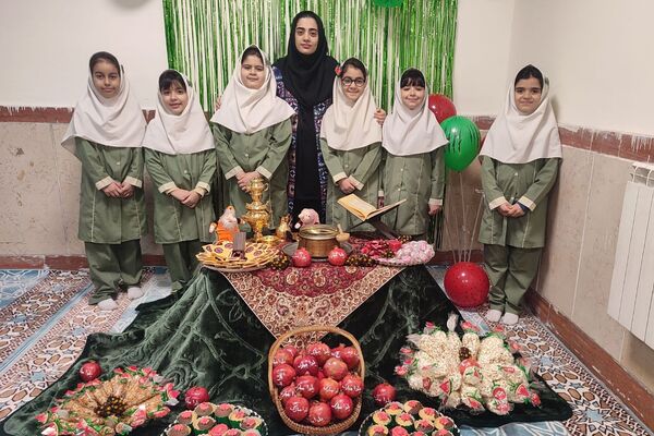 جشن شب یلدا در مدارس ناحیه دو شهرری 