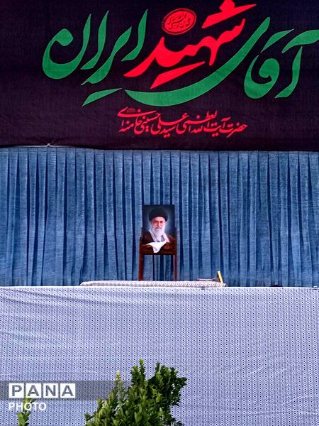 فریادِ سرخِ همدان در بدرقه شهید