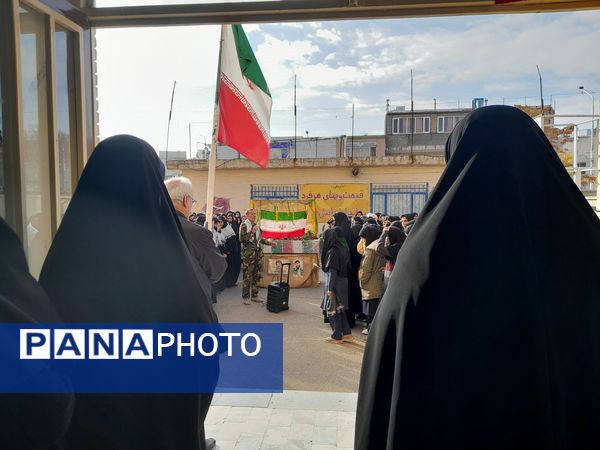 استقبال از شهید گمنام و دومین روز از تجلی وفا و فداکاری در تربت حیدریه