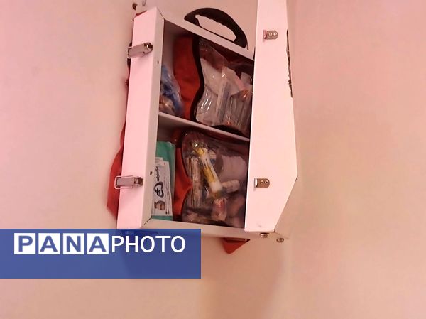 افتتاح اتاق بهداشت در دبستان دخترانه مالک‌ اشتر شهرستان ملارد