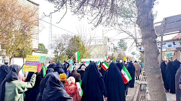 حضور مردم شهرستان مانه در راهپیمایی ۲۲ بهمن