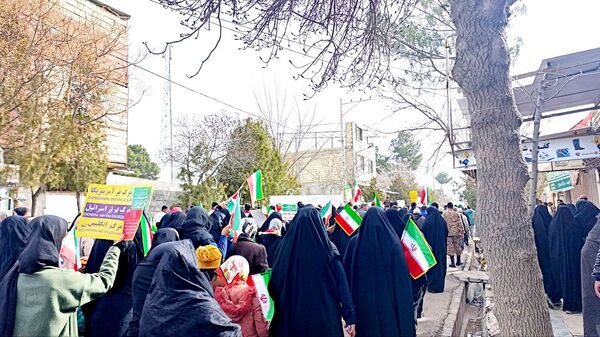 حضور مردم شهرستان مانه در راهپیمایی ۲۲ بهمن