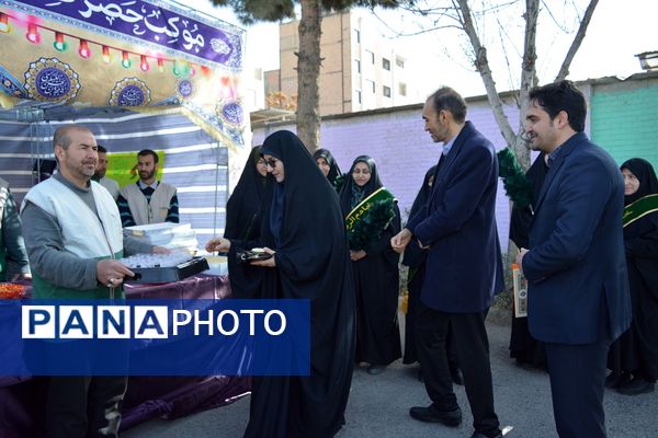 عطر رضوی در جشن نیمه شعبان مدرسه حکمت