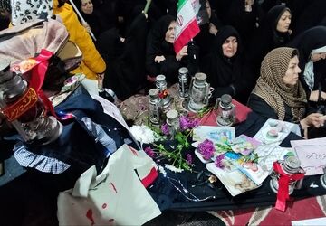 برگزاری مراسم چهلم شهدای کودک و بی گناه مدرسه شجره طیبه میناب 