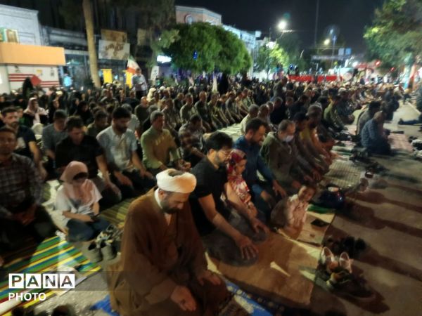 شصت و نهمین قاب حماسه مردمی در سنگر خیابان 