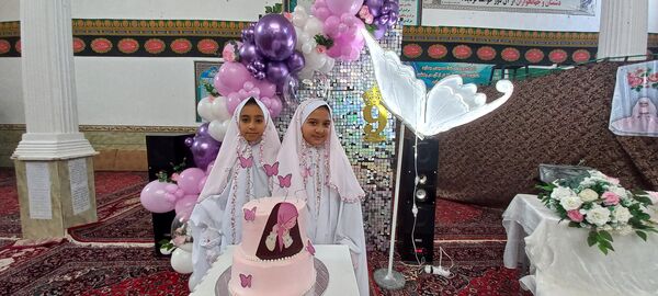 جشن تکلیف دختران در شهر قاضی