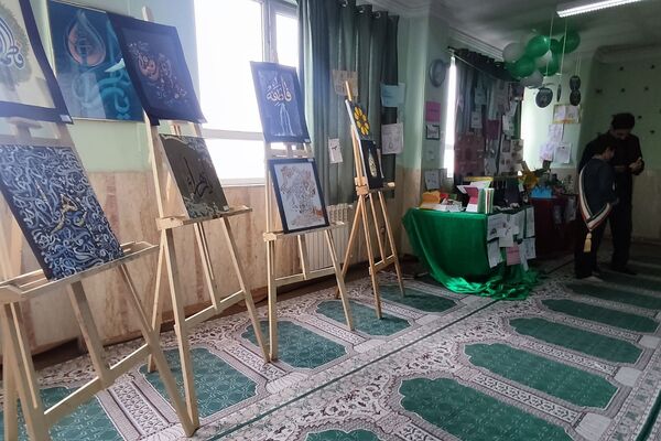 برپایی نمایشگاه قرآن و عترت در ناحیه دو شهرری 