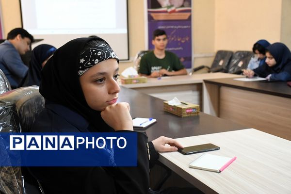 کارگاه خبرنویسی ویژه دانش‌آموز خبرنگاران پانای خوزستان